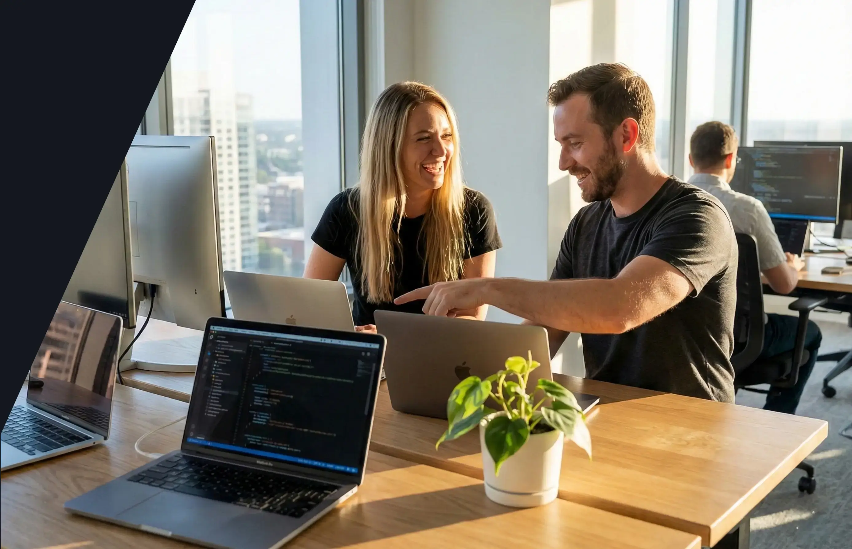 Professional team collaboration